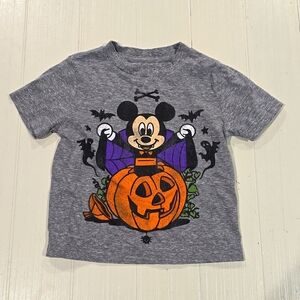 Toddler Disney Mickey Distressed Halloween Tee